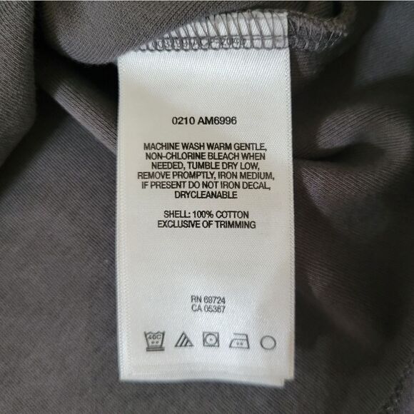 Columbia Men's Mockneck Gray Long Sleeve Pullover Shirt - Picture 11 of 12